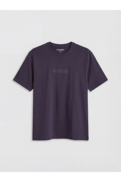 LC Waikiki Peak New Season Crew Neck Men's Combed Cotton T-Shirt