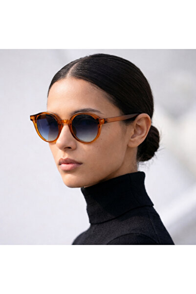 Ticarto Women's Round Model Sunglasses Tctgt002204G0333