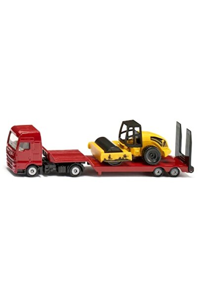 Siku Camion metalic MAN cu remorcă și compactor