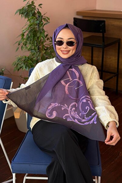 ipekevi Şal Tensoft 02389 Mov Violet