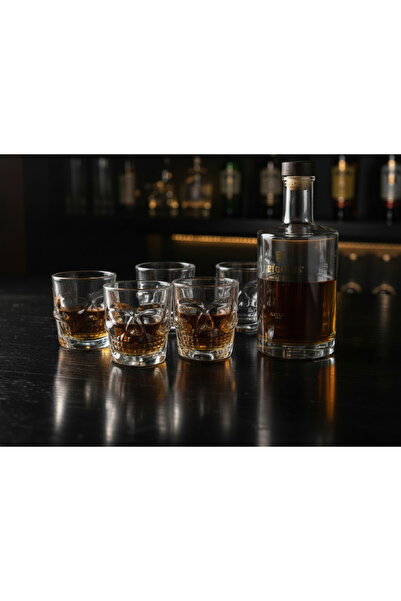 hediyeconcepti Set of 6 Skull Shot Glasses – Decorative Glass Cups with Whisk...