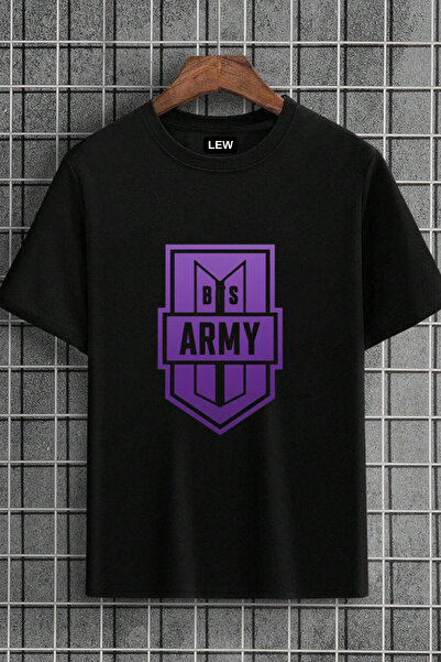 lovver Bts Army Special Design Premium Print Breathable 100% Cotton T-Shirt
