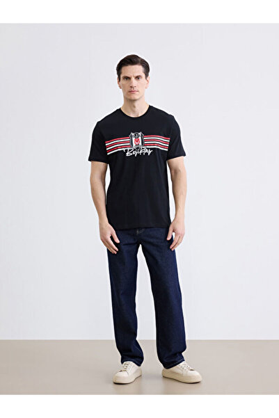 LC Waikiki Rmz Gi̇yi̇m Farkiyla Standardkalıp Licensed Printed Men's Pajama Set