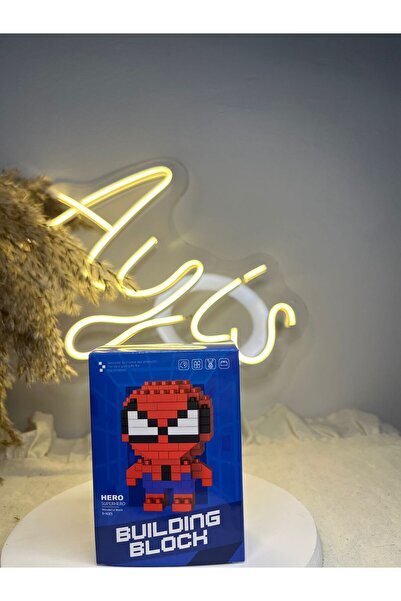 Oyuncaktoys Örümcek Adam Karakter Figür Oyuncak - 3D Yapboz Puzzle Yapı Oyuncak