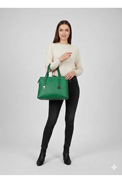 Miami Polo Clup Miaami Polo Two Compartment Hand Bag