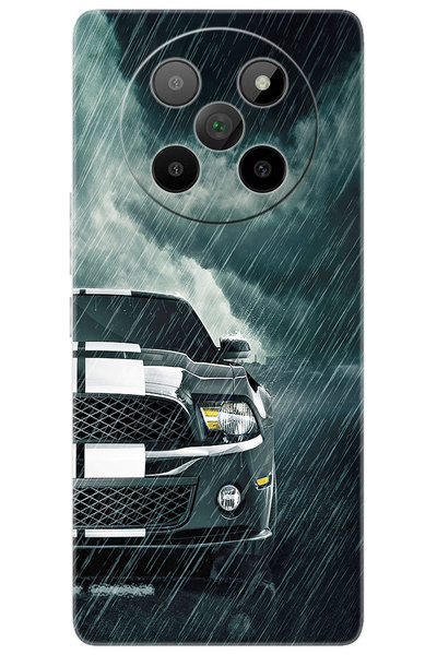 General Mobile GM Phoenix 5G (G901) Uyumlu Kılıf Desen Baskılı Silikon Araba ...
