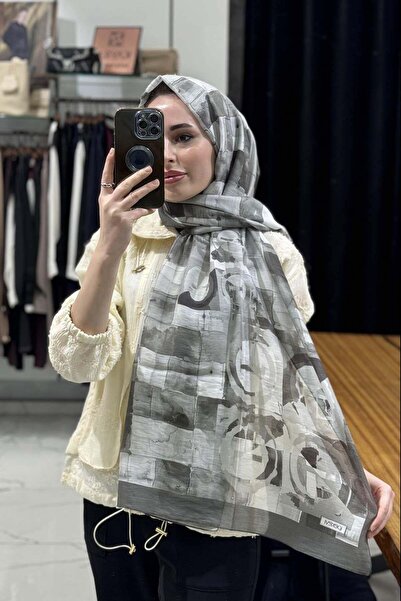 ipekevi Tensoft Shawl 02386 Smoked