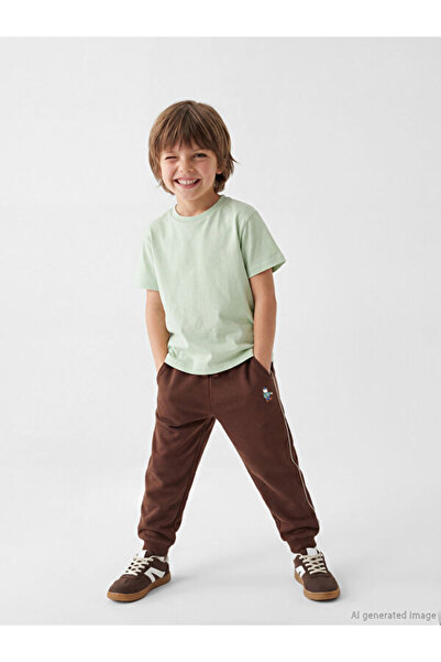 LC Waikiki Rmz Gi̇yi̇m Farkiyla Printed Boys' Jogger Sweatpants