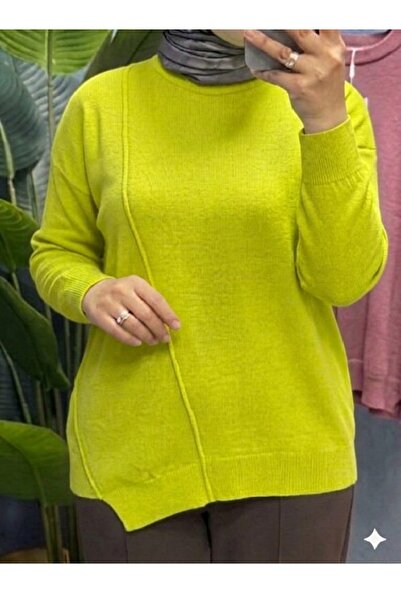 Tığ Triko Knitted Detailed Rayon Tunic (21872.1)