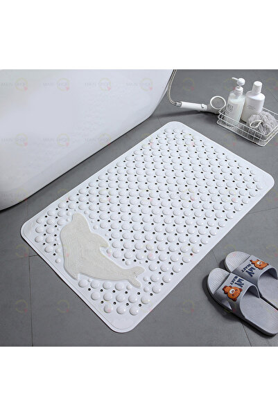 MAİN SHOP Bathroom and Shower Anti-Slip Mat with Suction Cups, Shower Cabin B...