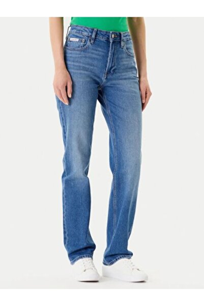 Calvin Klein Βαμβακερό ίσιο τζιν με ίσιο πόδι LV047B913GYCC ΤΖΙΝ ΠΑΝΤΕΛΟΝΙ LV...