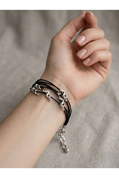ARBABAG&ACCESSORY سوار من الجلد على الطراز القوطي بتصميم ''TIRMANAN HUMAN''