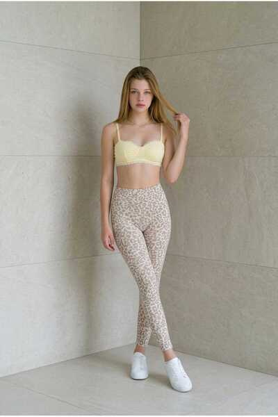 JOLT بنطلون نسائي طويل منقوش رقم الموديل: 080