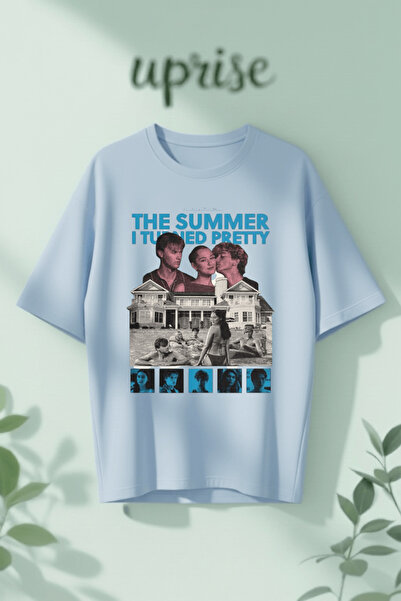 Vordevia Tricou supradimensionat din bumbac imprimat The Summer I Turned Pretty