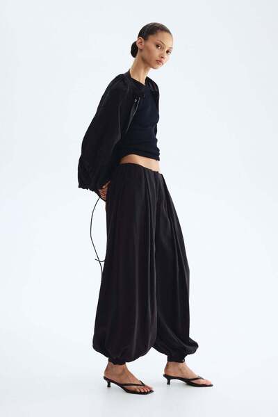 H&M Balloon-leg modal trousers