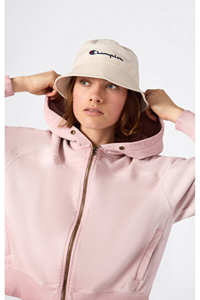 Champion Time Capsule Full Zip Hoodie Sweatshirt Women's Pink Sweatshirt - 118277-Ps208