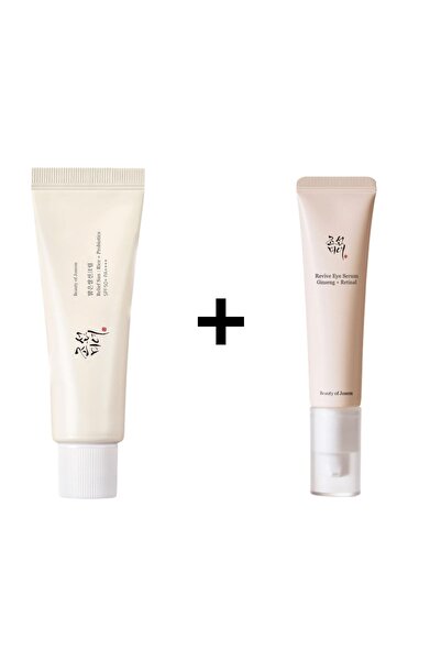 Beauty of Joseon Relief Sun واقي شمس بيوتي اوف جونسون بالأرز + سيروم العين ري...