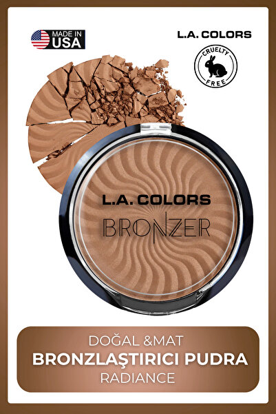 L.A Colors Sun-Kissed Bronzer - Sun Touch Natural Bronzing Powder # Cfb402 Ra...
