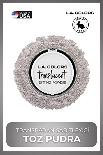 L.A Colors Translucent Setting Powder - Transparent Setting Powder - Anti-Shi...