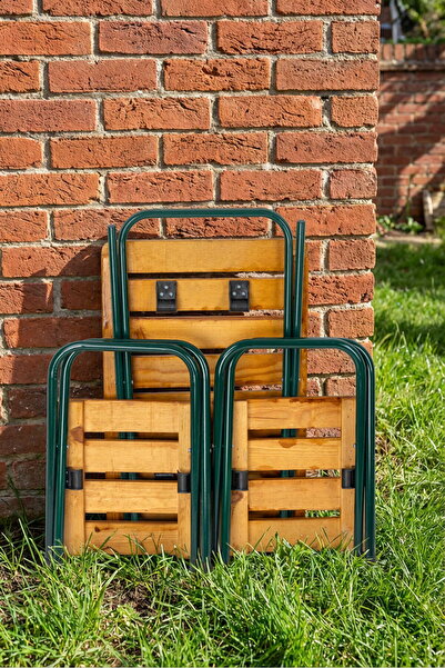 HcCraft HC EROS Ahşap Sandalye / Tabure Bahçe Balkon