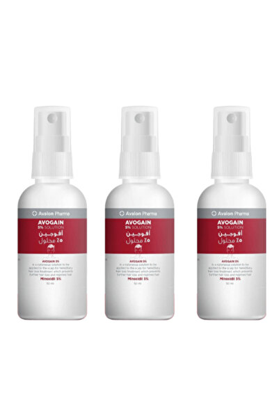 F4A 3 زجاجات من محلول أفوجين 5%