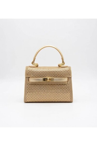 silora Luxury Crystal Embellished Evening Bag for Women