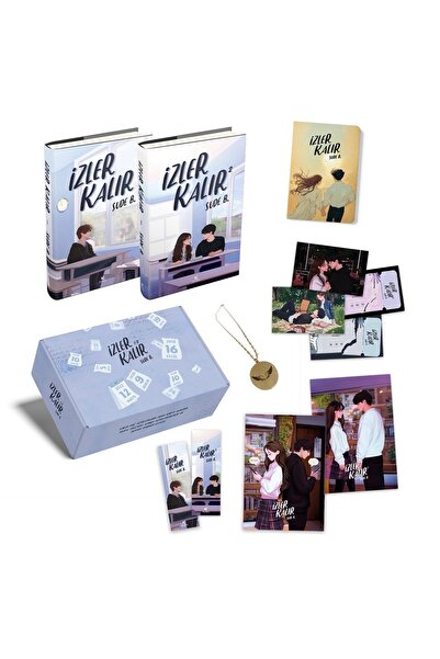 Pukka yayınları KUTULU (İKİLİ) KOLYE HEDİYELİ İZLER KALIR 1-2 CİLTLİ SET-SUDE B.