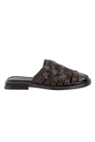 Pegia Knitted Leather Women's Slippers Dg6075