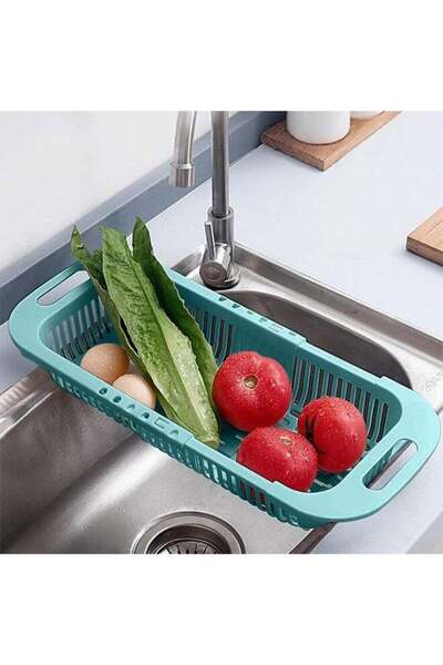Arabest Adjustable Food Strainer Sink, Fruits and Vegetables Drain Basket,for...