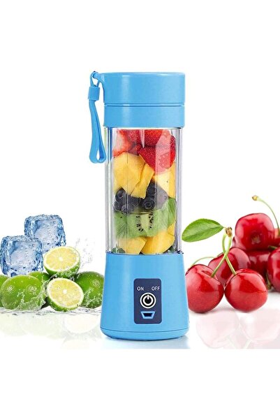 DazzleDeals خلاط محمول قابل لإعادة الشحن، عصارة صغيرة شخصية لاسلكية تعمل بـUS...