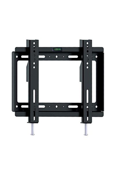 Alpha حامل جداري ثابت بإضاءة LED باللون الأسود