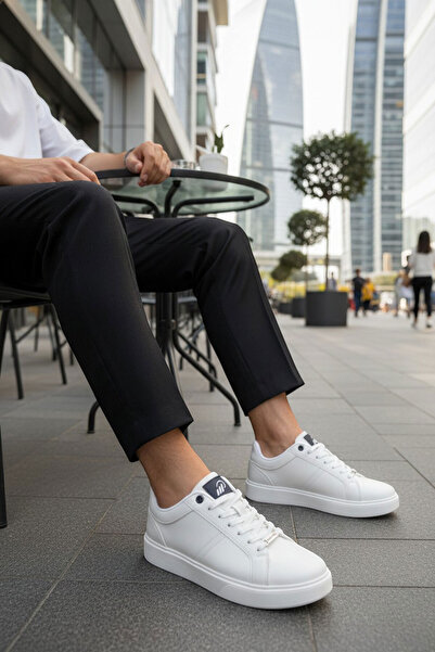 PANORAMA Tenis alb casual pentru bărbați