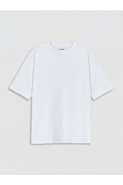 LC Waikiki Tricou basic cu guler rotund pentru fete