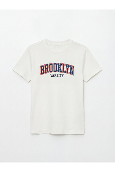 LC Waikiki Tricou de băiat cu imprimeu Brooklyn