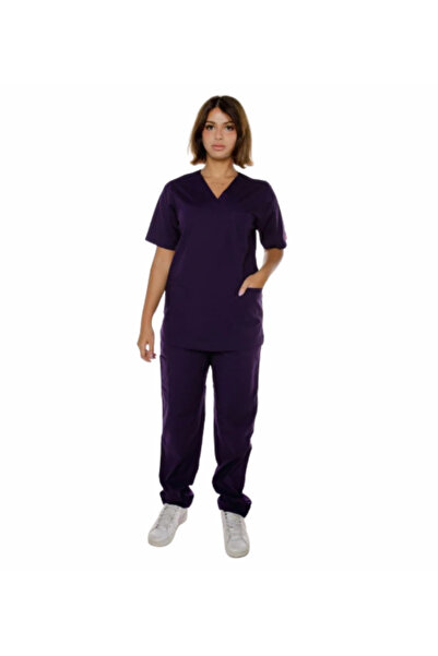 EZARY Medical Uniform Scurap Ezari Premium Purple Female
