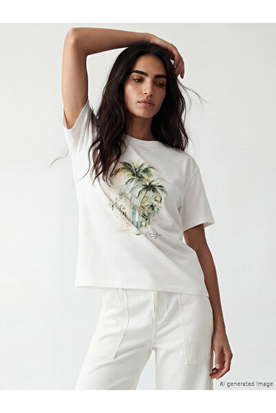 LC Waikiki Copacabana Printed Women's T-Shirt