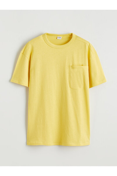 LC Waikiki Tricou de băieți simplu cu guler rotund