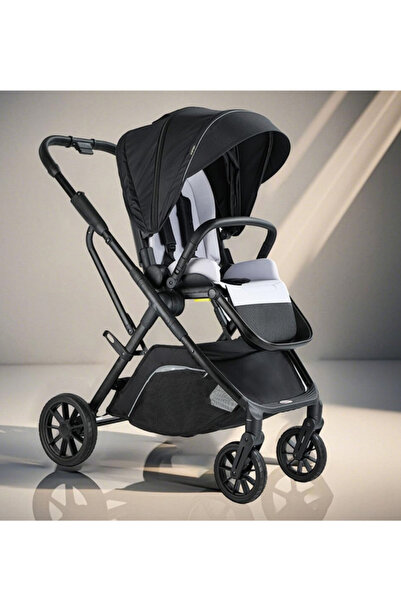 GOG عربة أطفال فاخرة متوافقة مع سرير الأطفال المحمول، مقعد قابل للعكس، تصميم ...