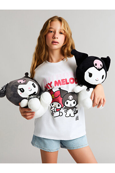 LC Waikiki Tricou de fete cu guler rotund și imprimeu My Melody