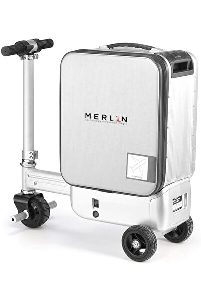 Merlin Smart Rideable Suitcase with Power Bank