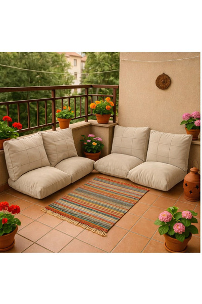 UFUK HOME Bahçe Minderi,Balkon Minderi ,Petek önü, kreş , Şark Köş.Minderi Mo...