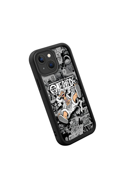 PATTERNOVA iPhone 15 Uyumlu Eğlenceli Anime Desenli Sabit Kasa Darbeye Dayanı...