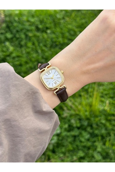 MERW Ernie Model Bitter Coffee Color Leather Cord Vintage Series Women Wrist ...