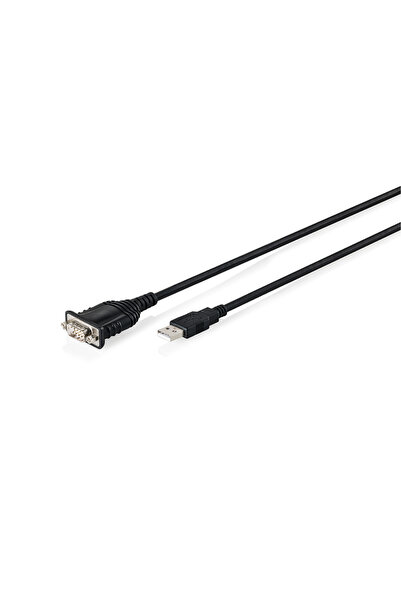 Digitus USB 2.0 - RS232 adaptör kablosu, 1,8 m, entegre FTDI FT232RNL yonga seti