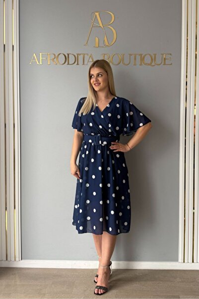 Afrodita Boutique Polka Dot Dress