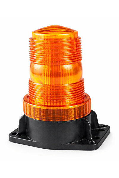 Ruan Girofar LED galben 12V 24V cu 30 de LED-uri, bază magnetică, lumină de a...