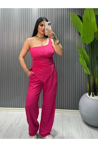 inci bayan giyim Lavi̇n One Shoulder 2-Piece Set