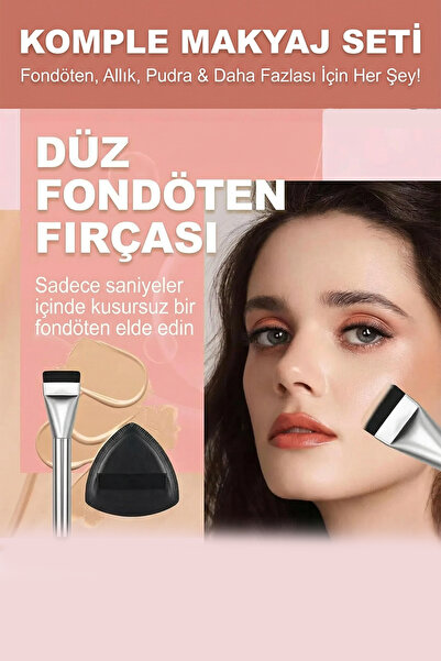 MUJGAN Makyaj Aplikatör Seti 2 Sünger + 1 Fırça
