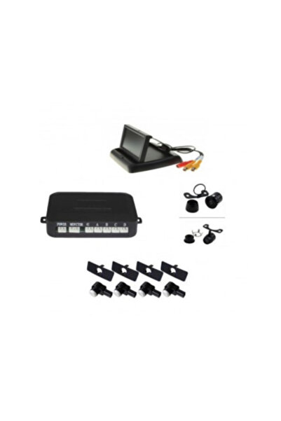 Xenon Bright Αισθητήρες στάθμευσης με κάμερα βίντεο και αναδιπλούμενη οθόνη L...