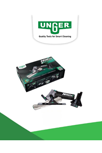 unger Ninja Komple Camcı Seti 35cm 6 Parça 1 Arada